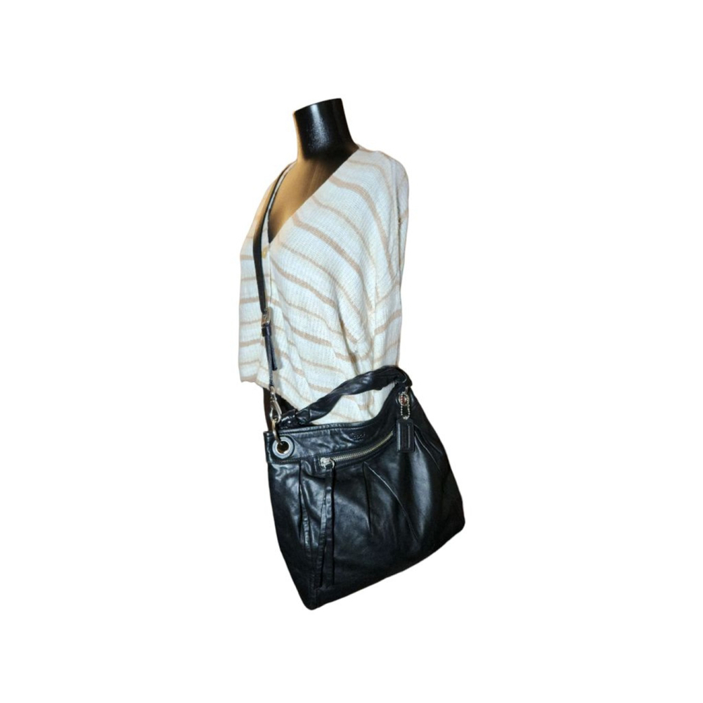 COACH Leather Shoulder Bag Purse - Picture 8 of 10